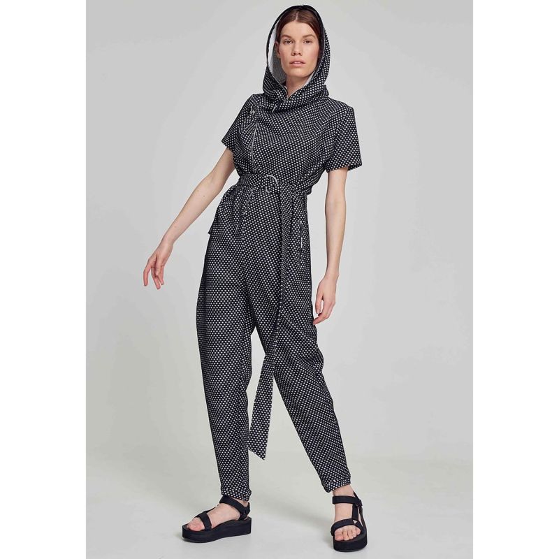 Jumpsuit Gaga Dots - Black image