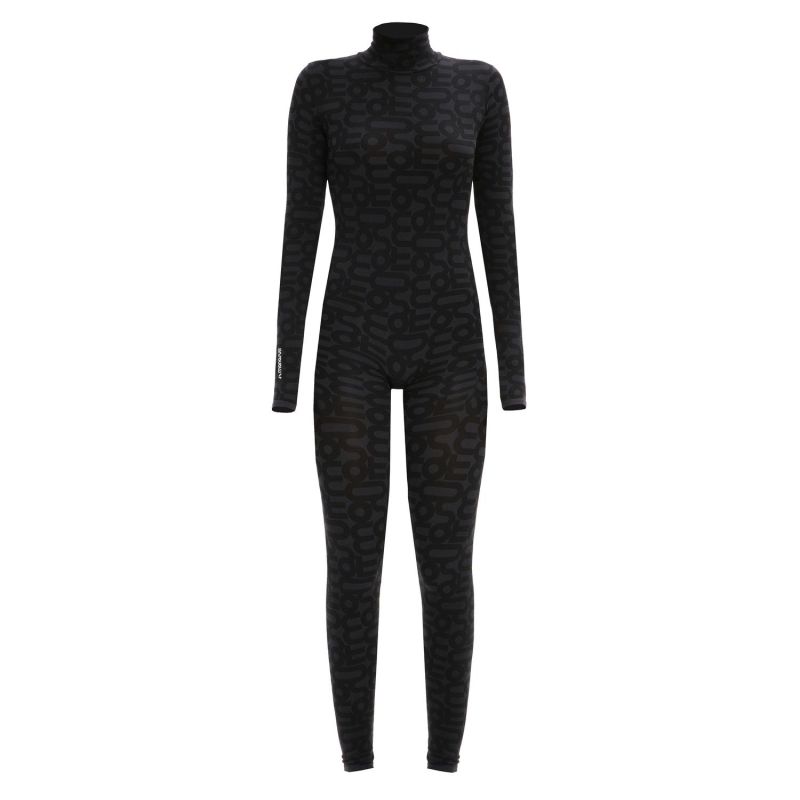 Jumpsuit Thermal Underwear- Black image