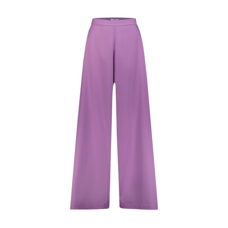 High Waist Wide Legged Pants In Lavender Azzalia Wolf & Badger