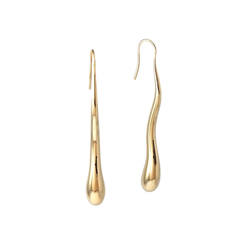 Droplet Immense Gold Vermeil Earrings image