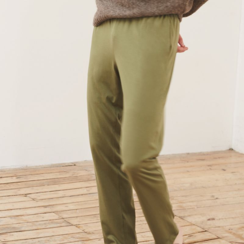 Men's Leisure Trousers - Dark Green image
