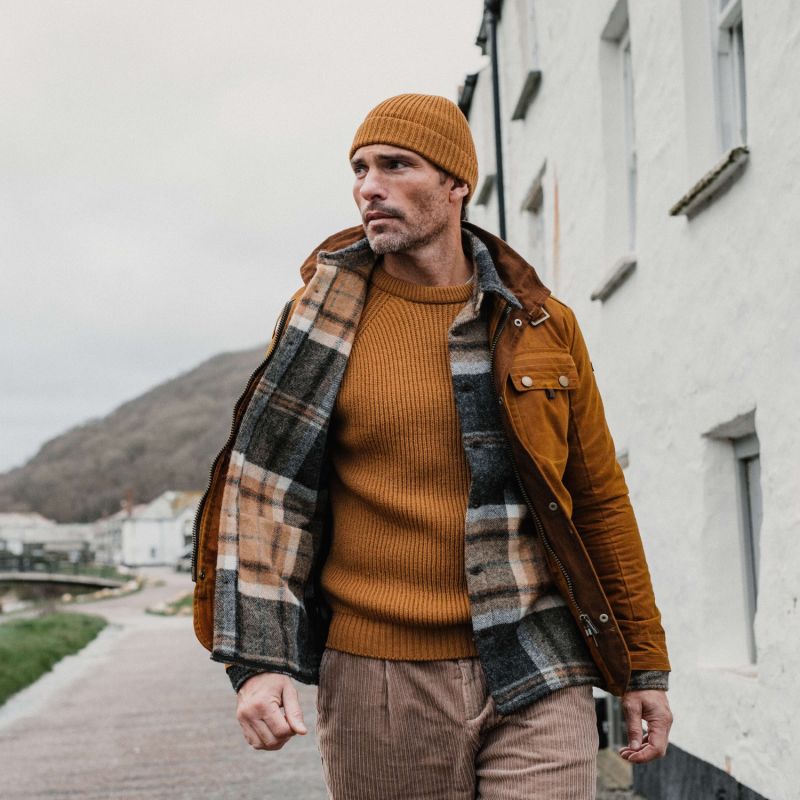 Wool Blanket Shirt Barney Peregrine Wolf & Badger