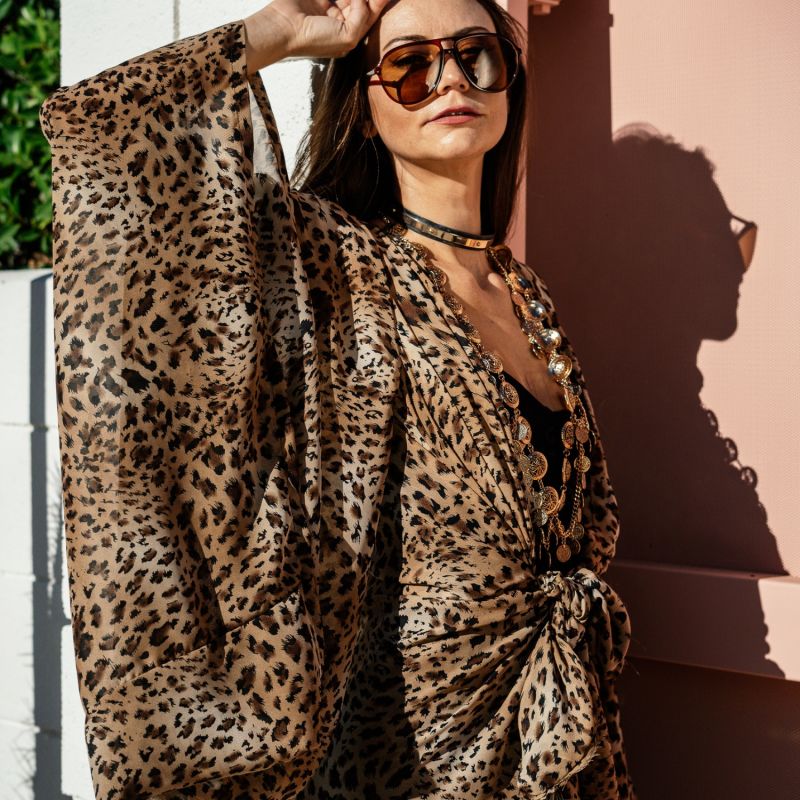 Boop Leopard Kimono image