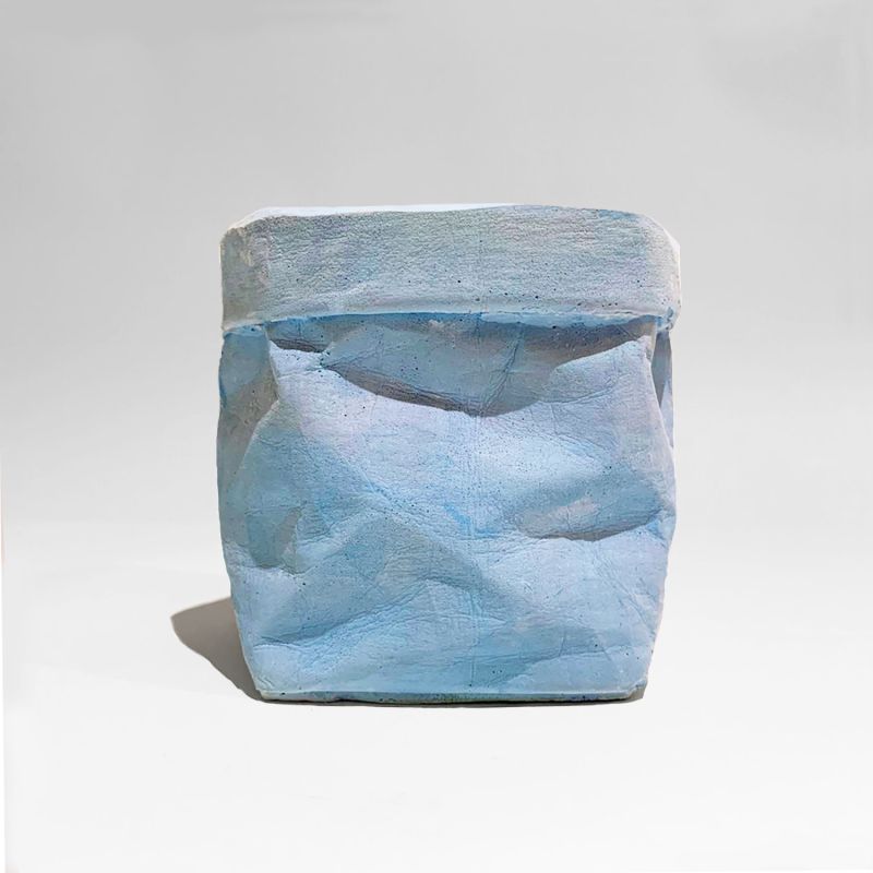 Concrete Paper Bag Small Blue image