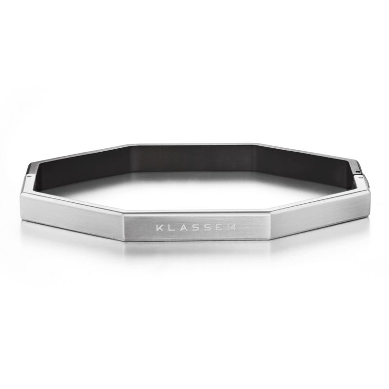 Okto Bangle Man Black & Silver - M image