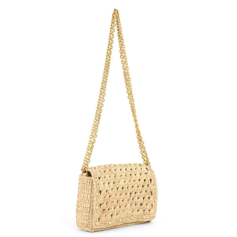 Raffia Bag Mini Nina - Natural image