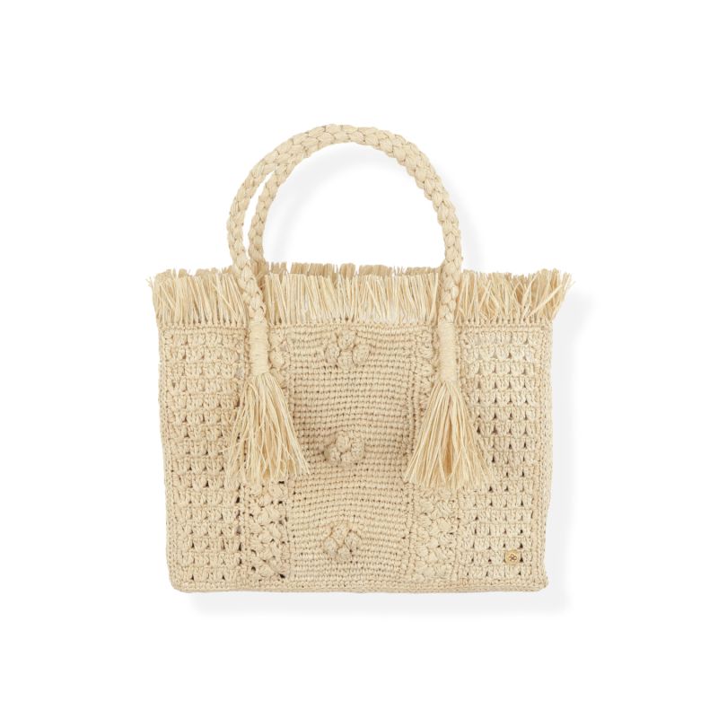 Lucie Raffia Basket - Natural image