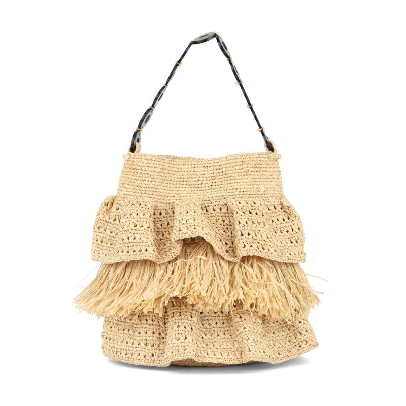 Raffia JUNE bag - Natural image