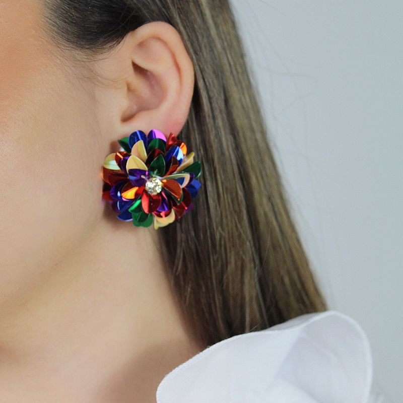 Rainbow Blossom Studs image