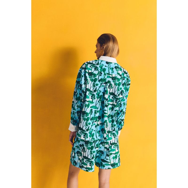 Nopal Blouse In Cosecha Print image