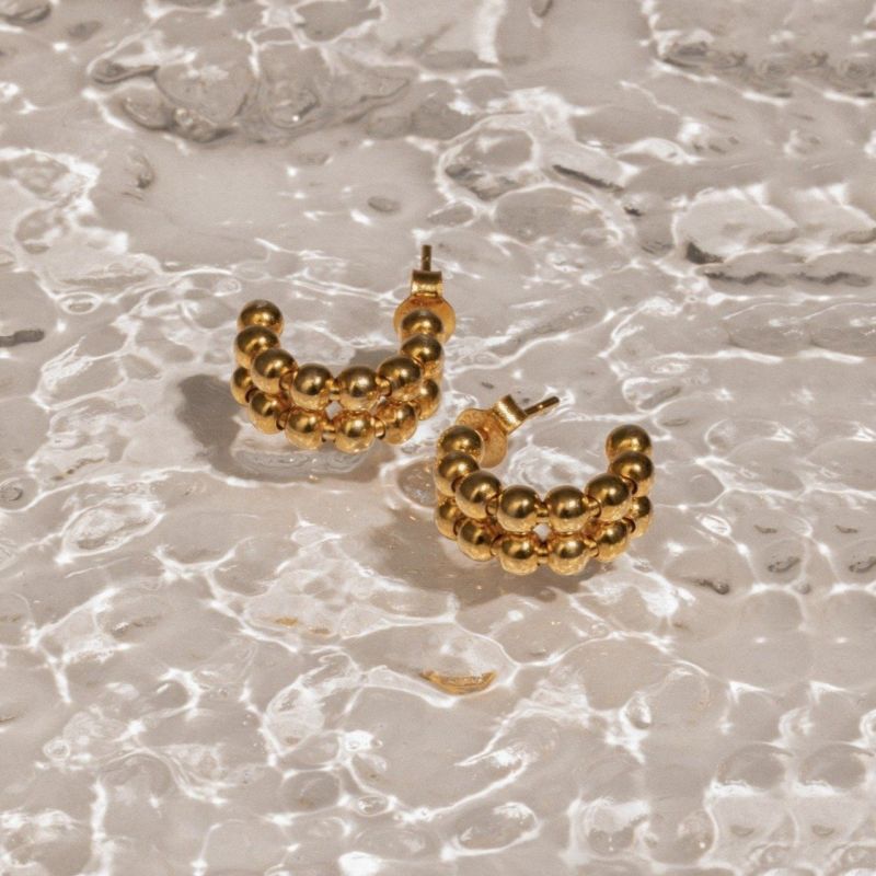 Eden Earrings - 18K Gold Vermeil image