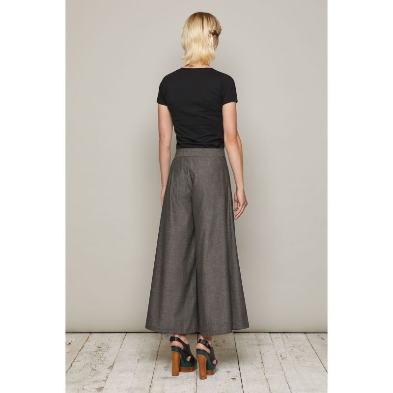 Gemma Trousers Grey In Organic Cotton image