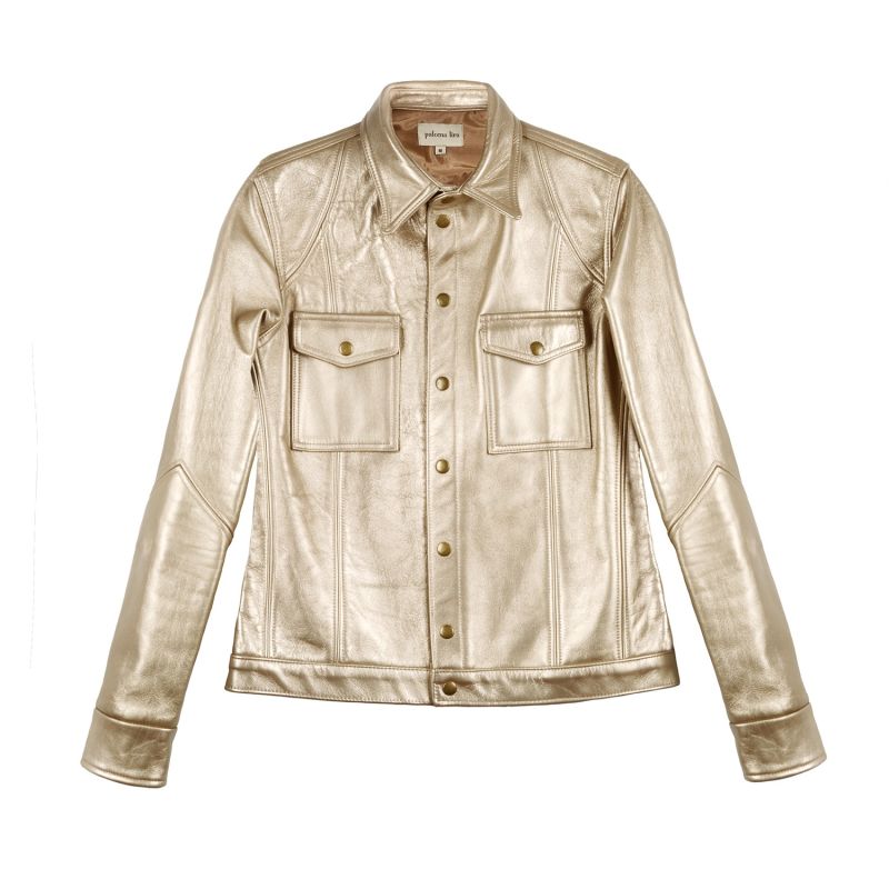 Gold Leather Jacket image