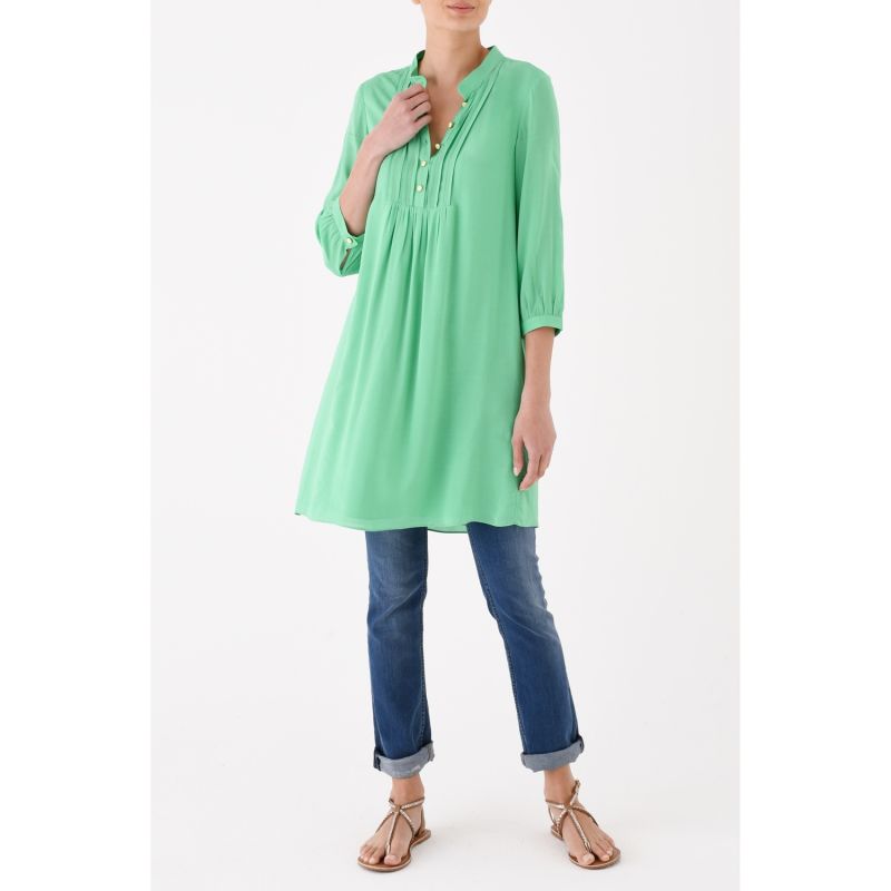 Chloe Dress Sea Green Rayon image