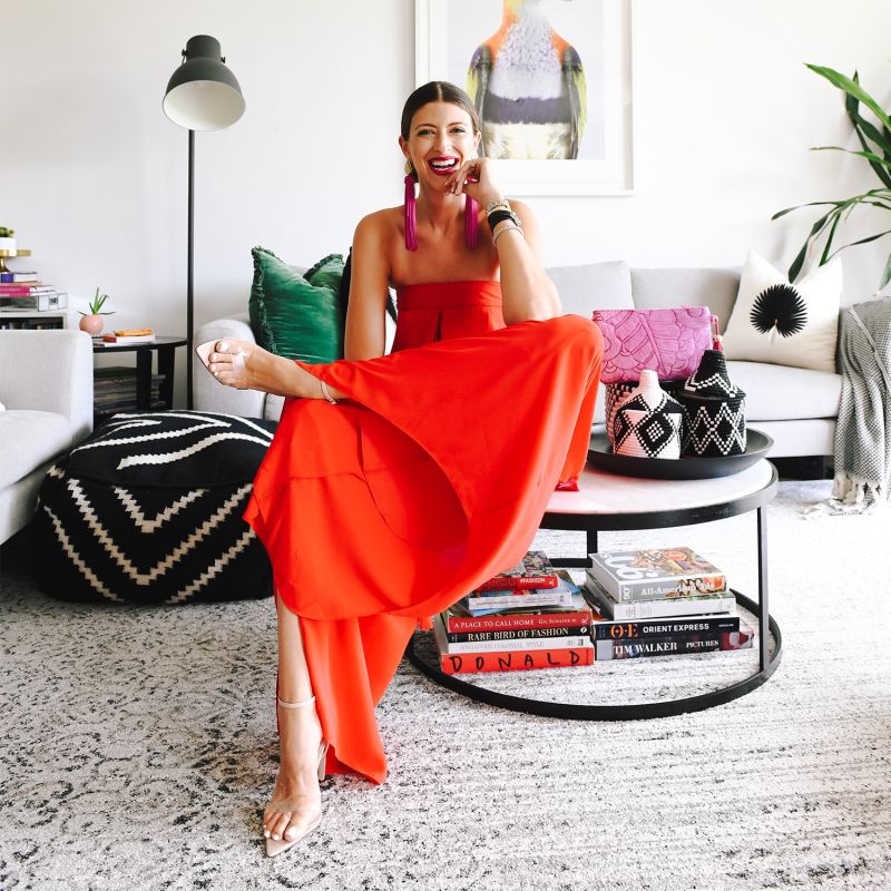 Red tassel jumpsuit on sale