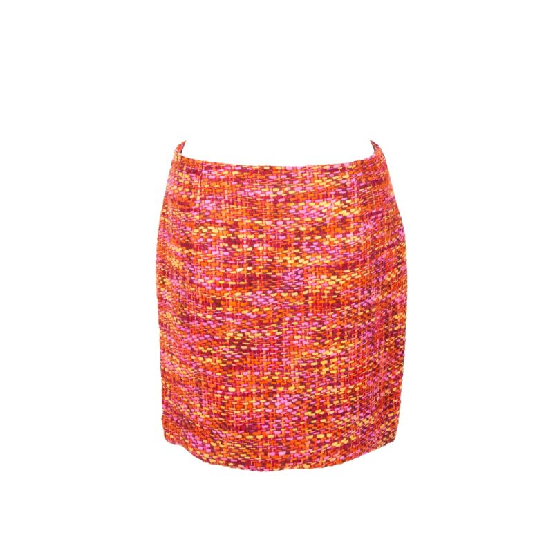 Little Mini Pinky Yellow Wool Skirt image