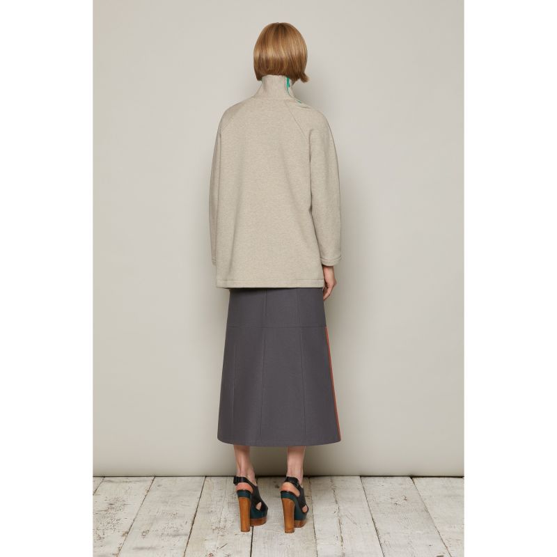 A line Huberta Skirt Slate image