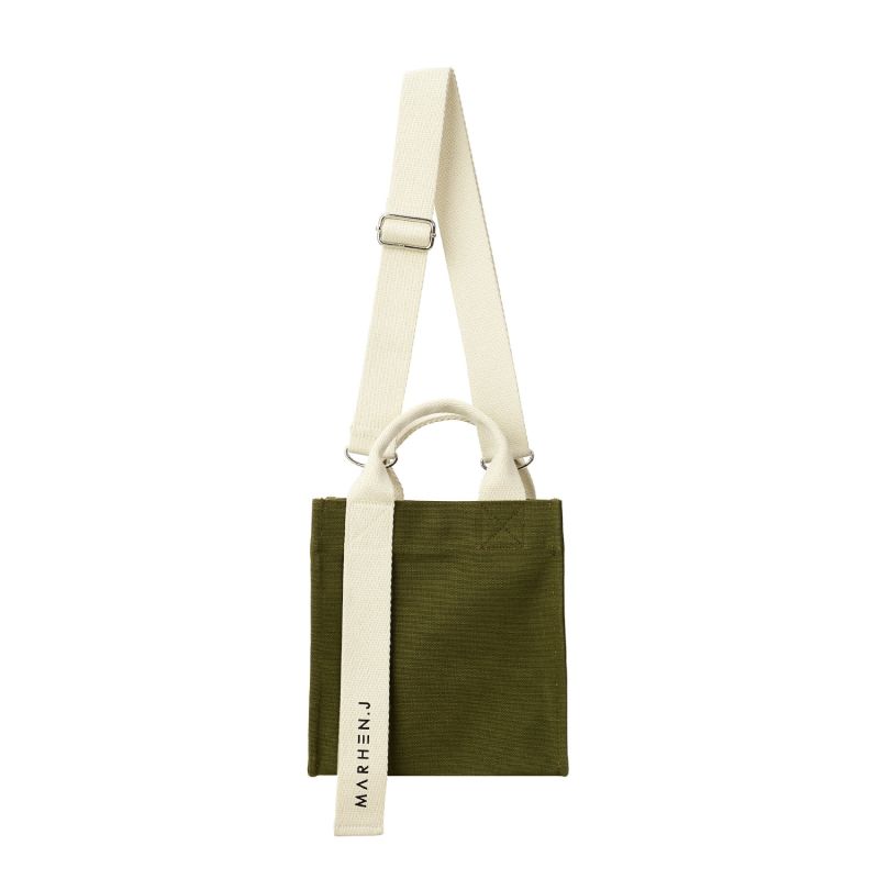 Ricky Mini - Canvas Bag - Moss Green, MARHEN.J