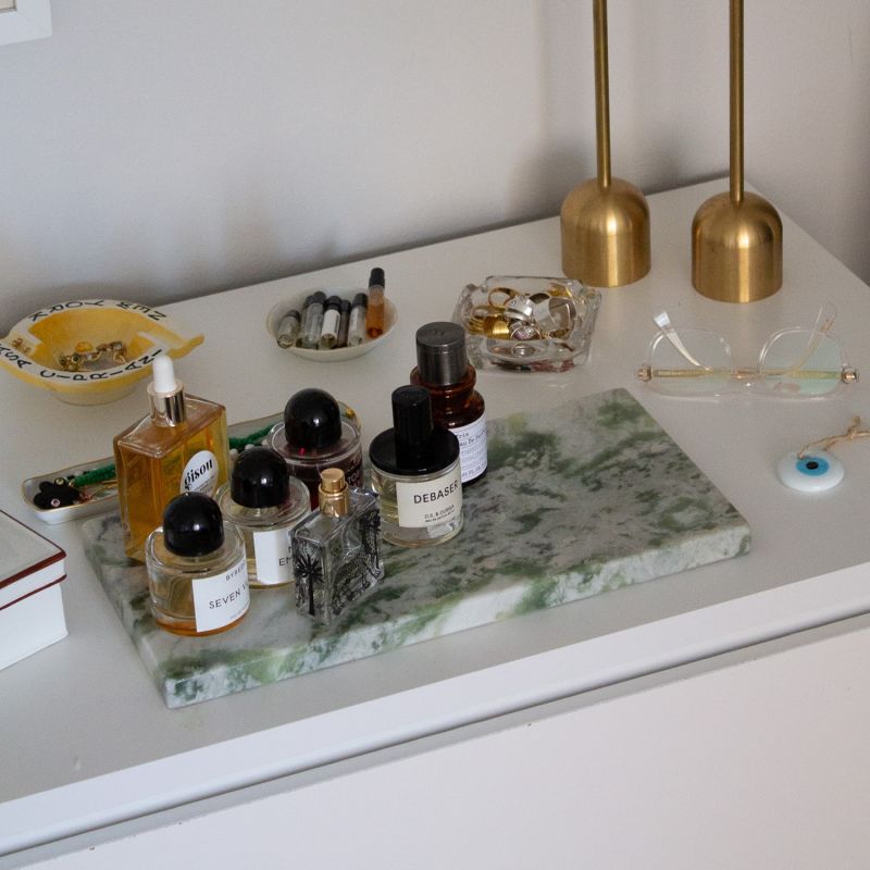 River Jade Marble Vanity Tray image