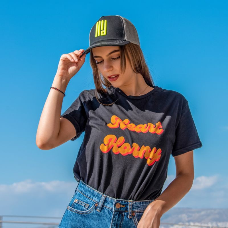 Heart Horny Women Tee image