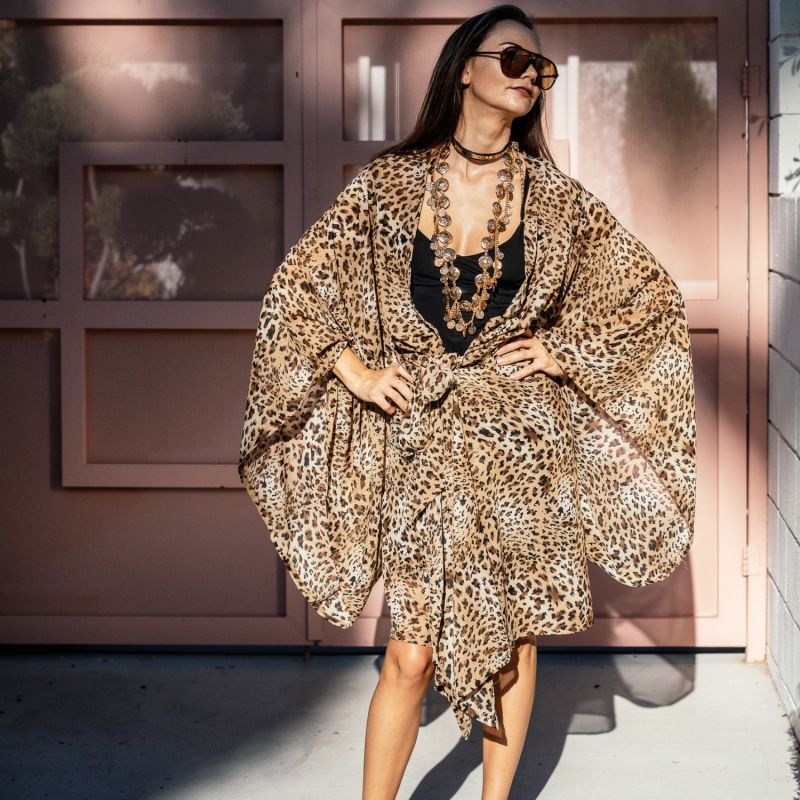 Boop Leopard Kimono image