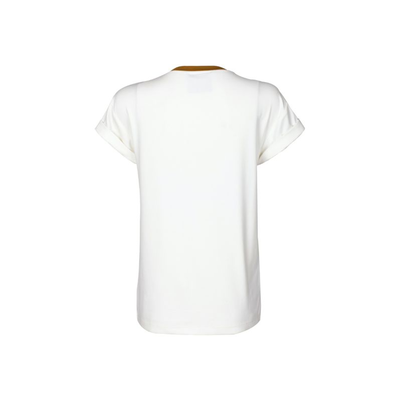 White Letter Print T-Shirt image