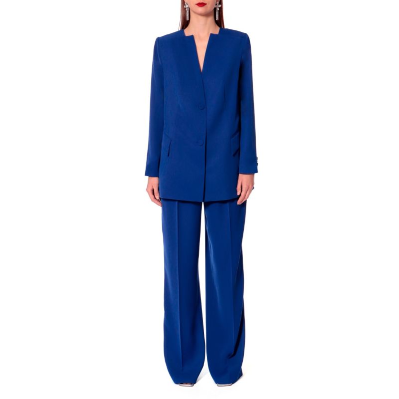 Mery Bluing High Waisted Wide Leg Trousers image