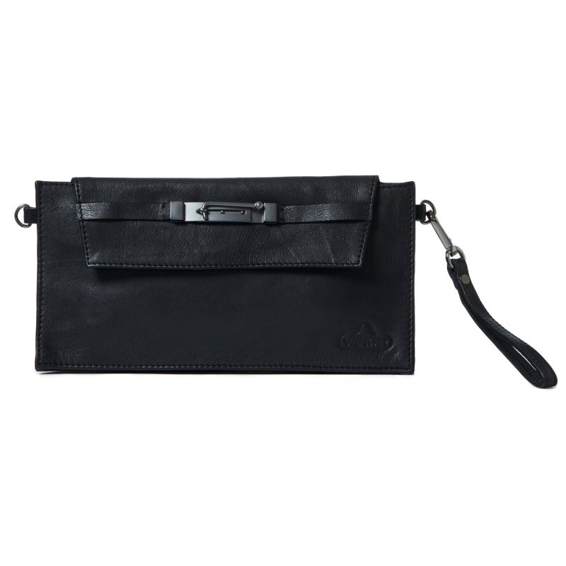 Crossbody Hip Shoulderbag Happy In Black image