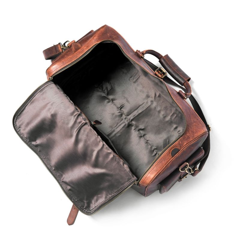 The Henrdrix Leather Duffel Bag image