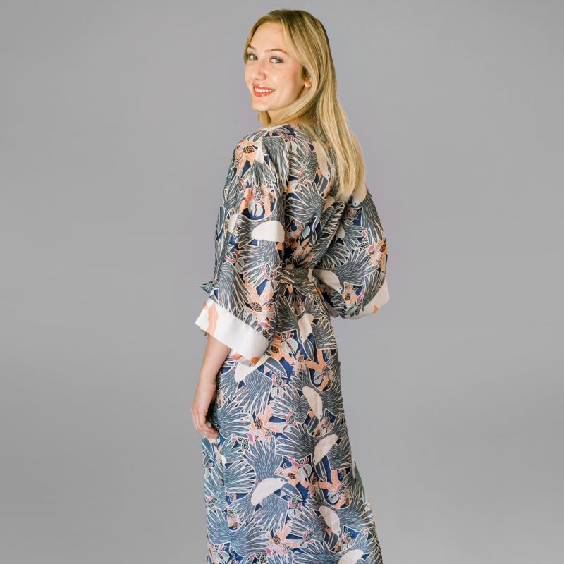 Robe In Exclusive Navy Toucans image