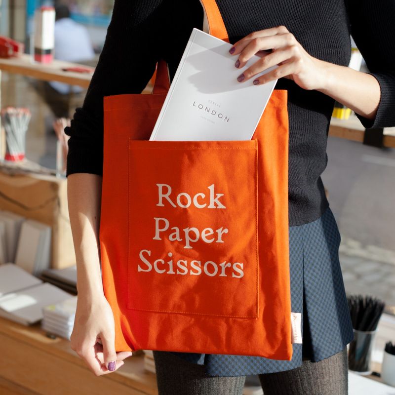 Rock Paper Scissors Tote Bag image