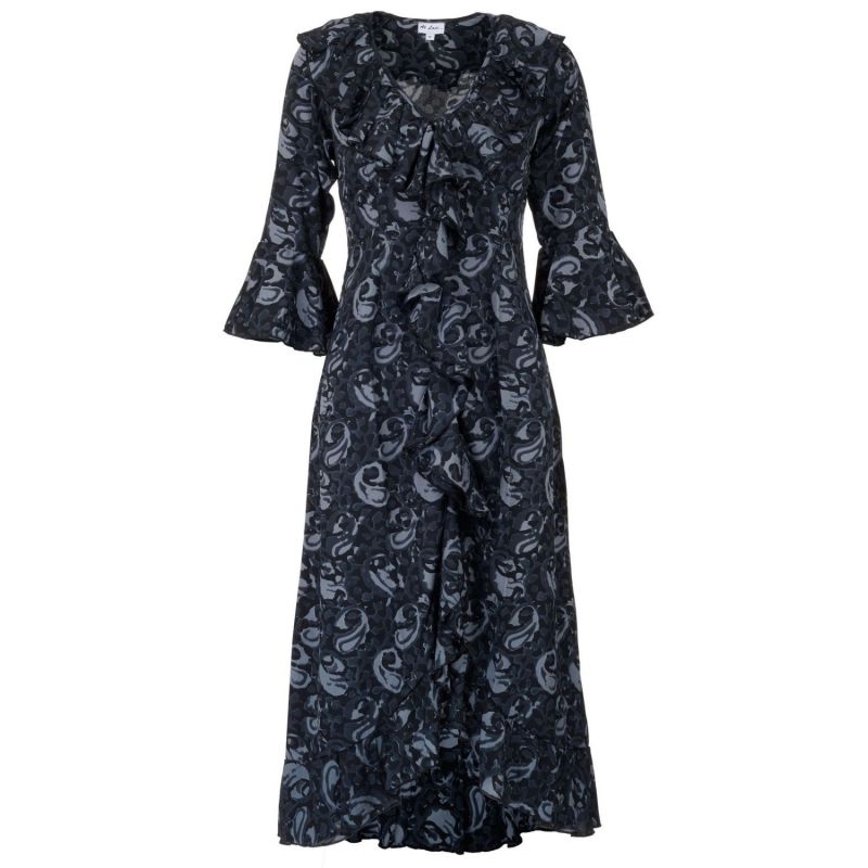 Felicity Midi Dress Cloudy Swirl image