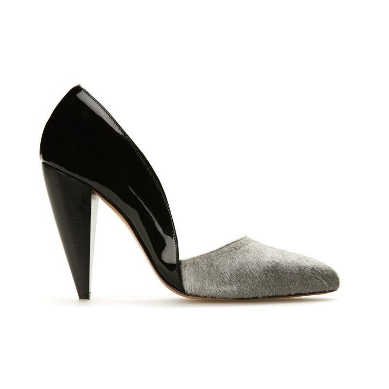 Romera Black & Silver Heels image