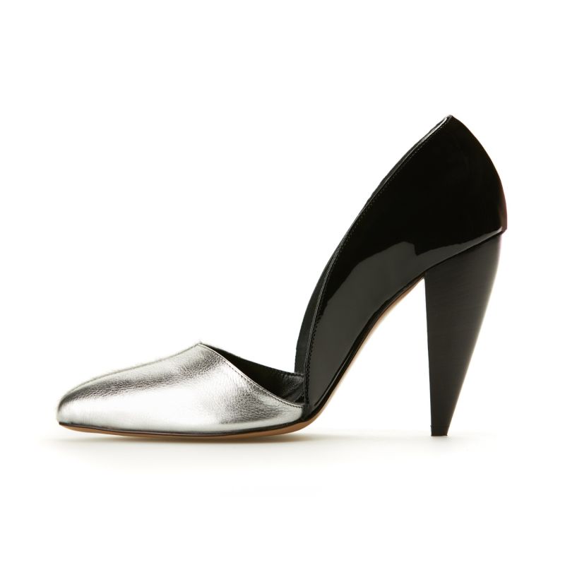 Romera Black & Silver Heels image