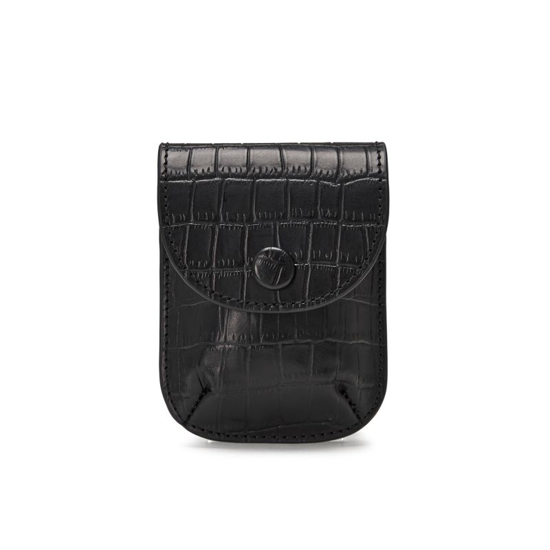 Rookie Croco Crossbody - Black image