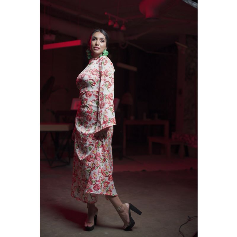 Rosa Rossa Floral long Dress image