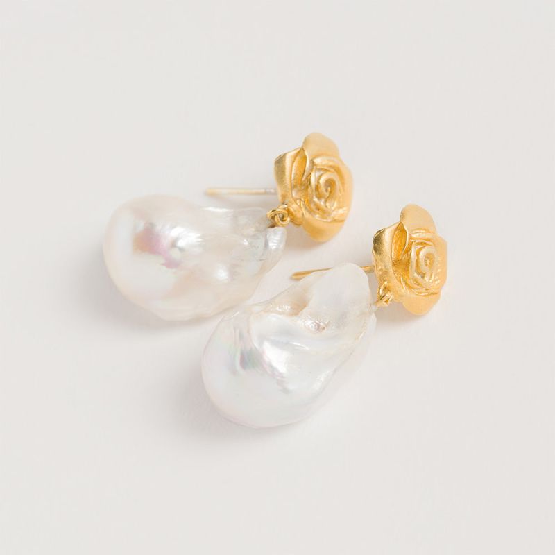 Rose Baroque Pearl Drops image