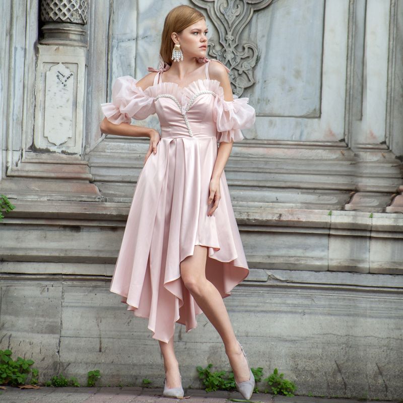 Rose Pink Midi Dress image