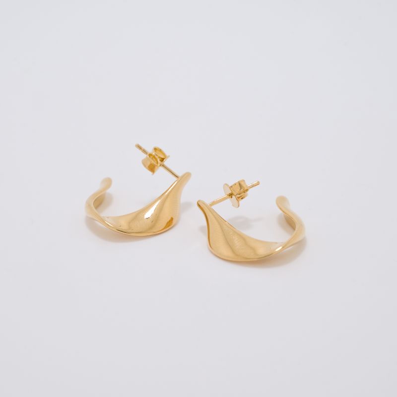 Rosewood Gold Earrings image