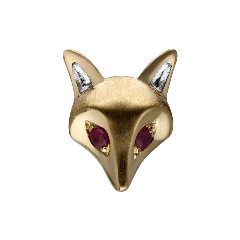 Gardenia Ruby Fox Pin image