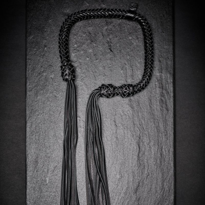 Long Leather Necklace Tatum image