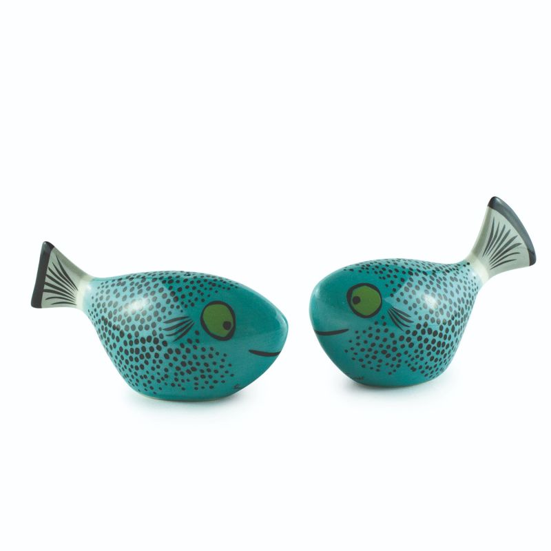 Blue Fish Salt & Pepper Shakers image