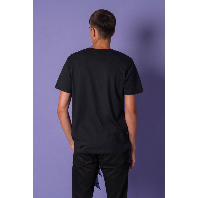 Eyes Embroidered T-Shirt Black Men image