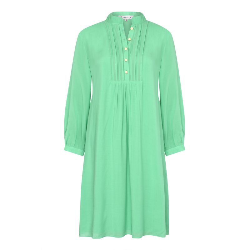 Chloe Dress Sea Green Rayon image