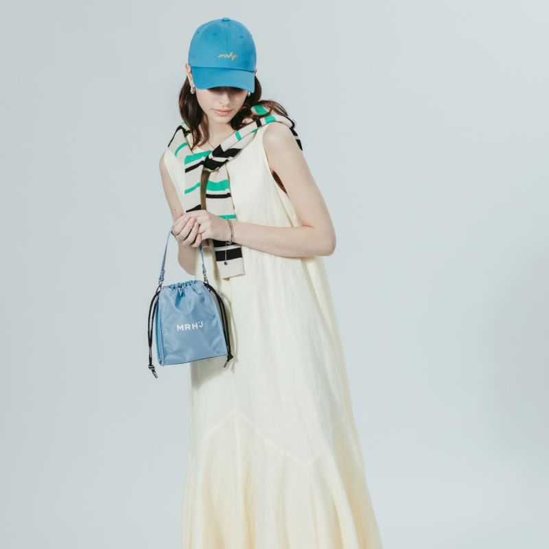 Recycled Nylon Mini Cross Bag - Toasti - Sky Blue image