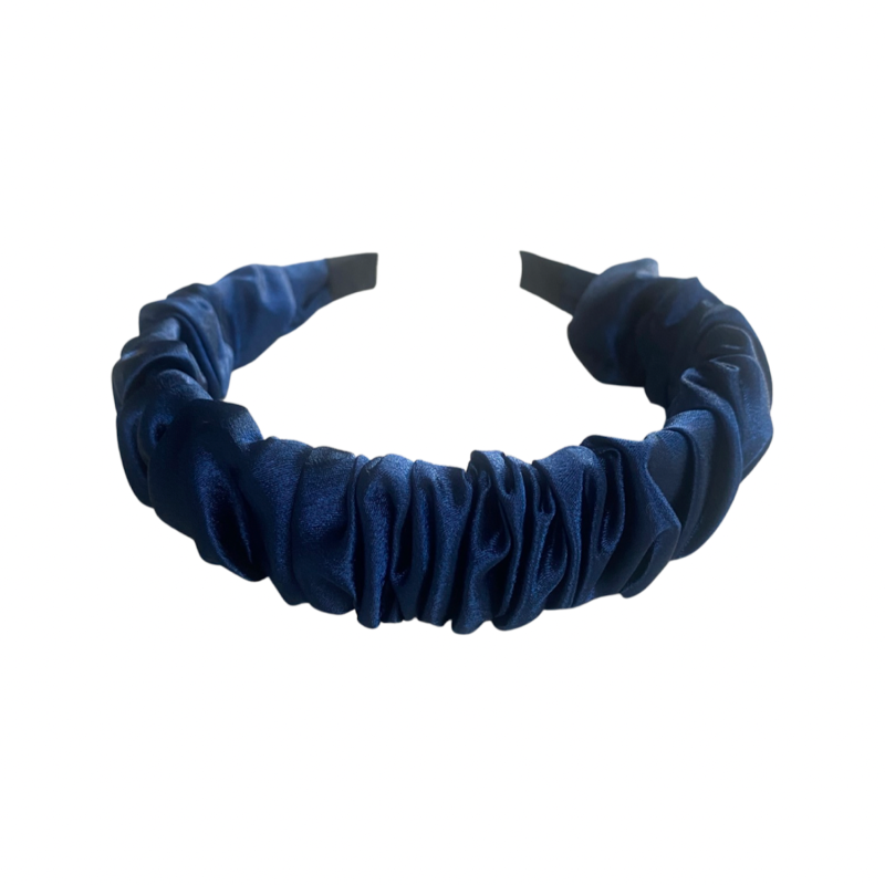 Ruched Headband - Navy image