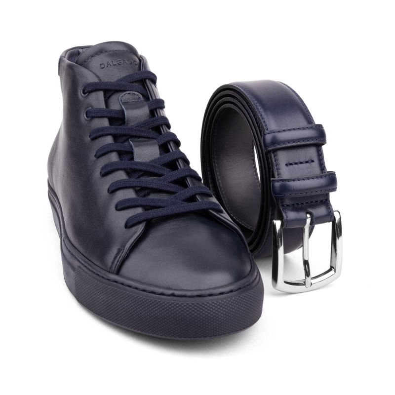 High Top Sneaker Dark Blue - Blue image