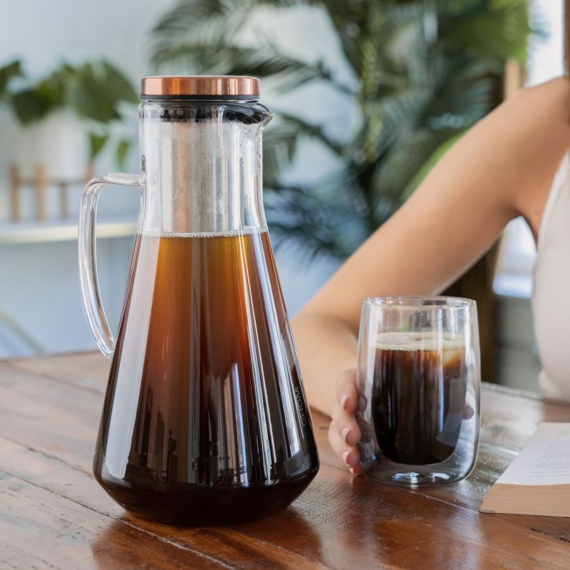 Ohom Sio Cold Brew Pitcher, 54 oz.