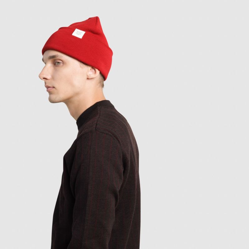 Iki Merino Beanie Red image