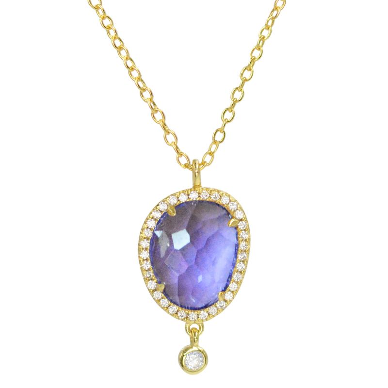 Johari Necklace - Tanzanite Purple image